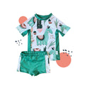 Beach-Set Lama für Kinder – Shirt und Shorts aus UV-Schutz Lycra