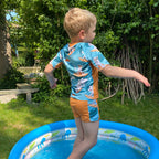 Beach-Set «Surfing Dog»