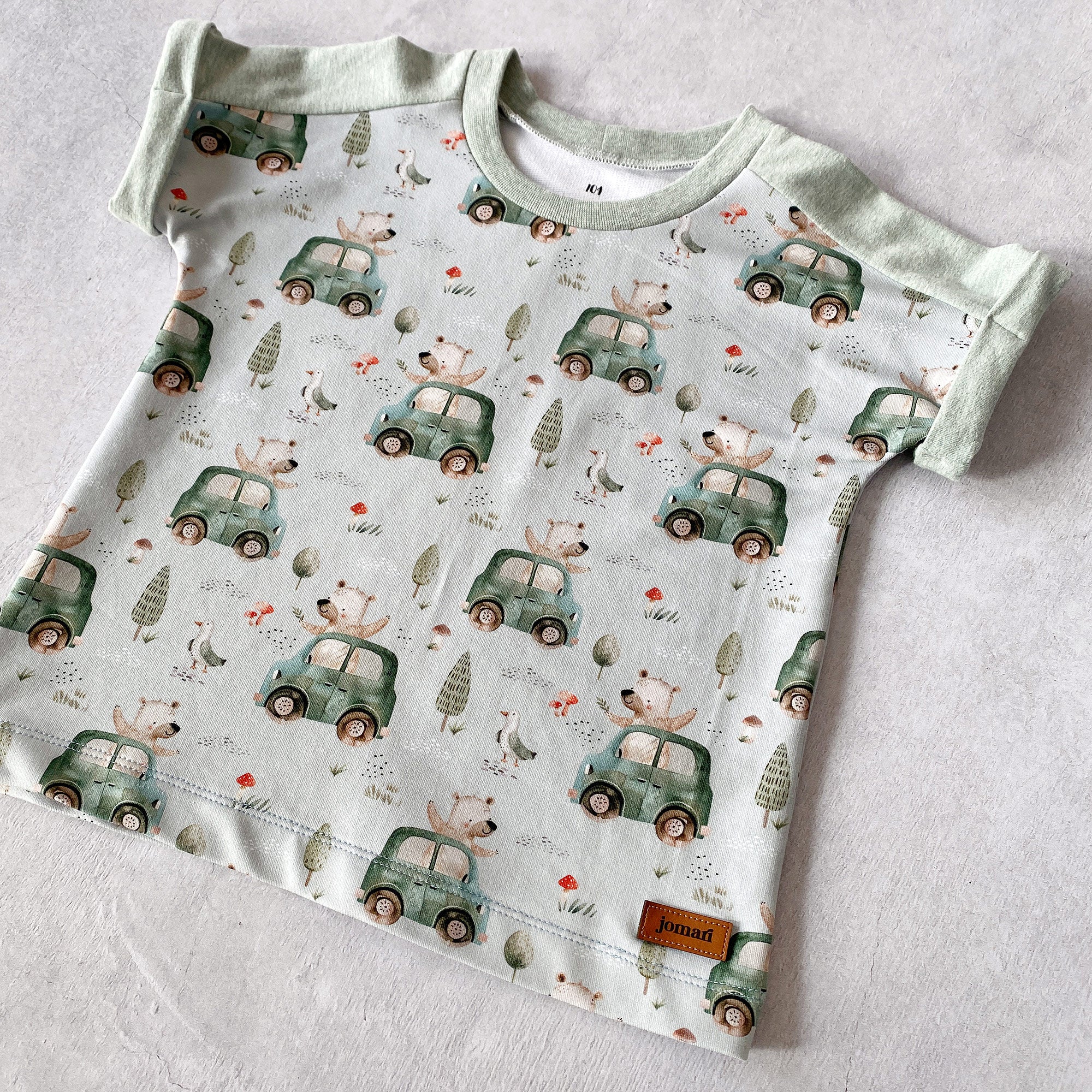 Krempelshirt «Autobär» | Grösse 104