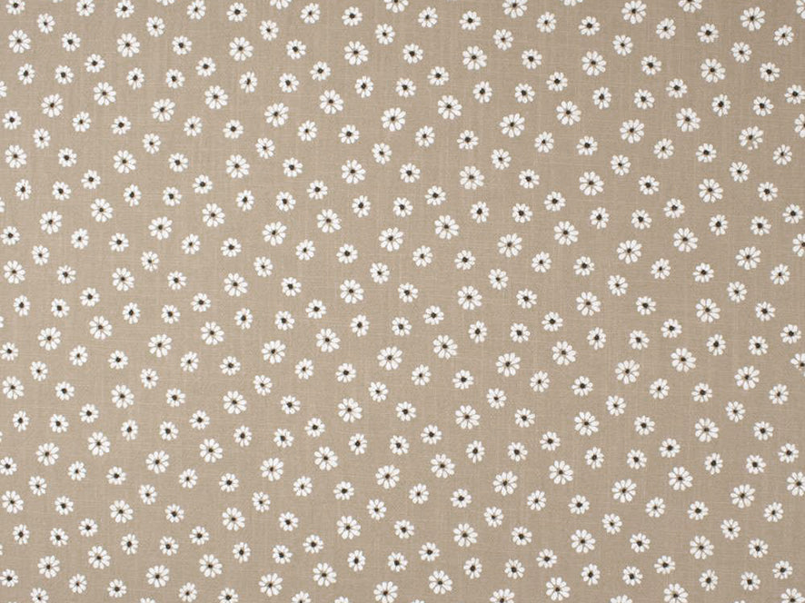 Blümchen beige (strukturiert)