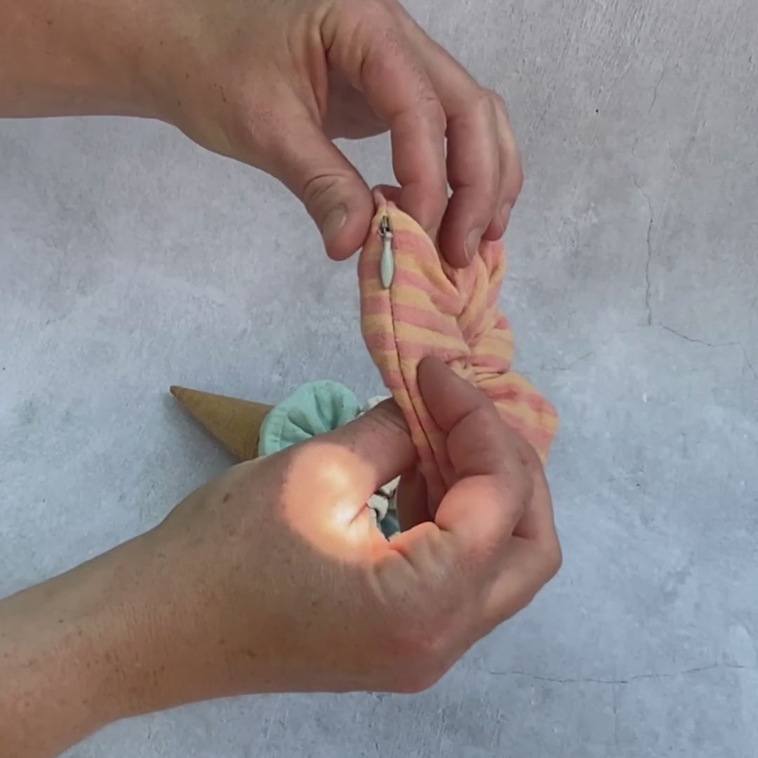 Secret Pocket Scrunchie